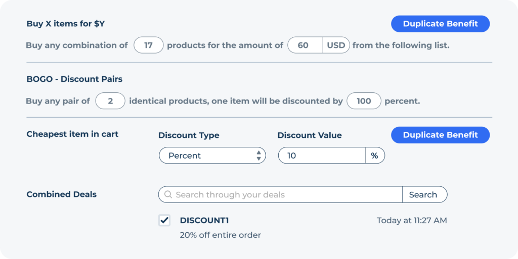 Types of Shopify Discount Codes