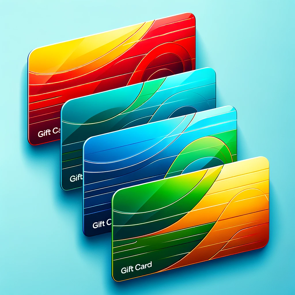 Four gift card promotion ideas.